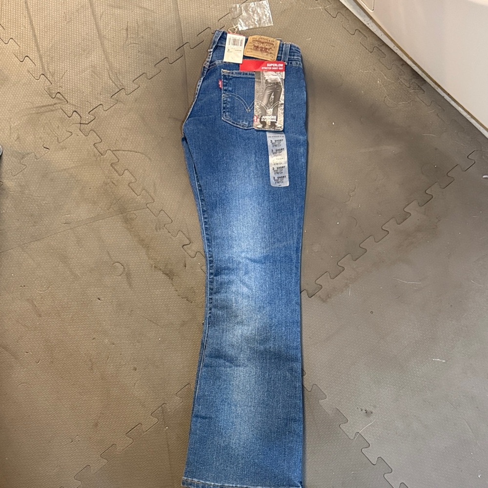 Levi's Blue Bootcut Jeans with Red Tab